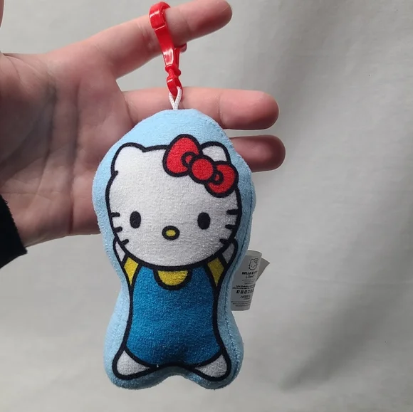 Hello kitty mini plush keychain clip - Picture 5 of 5